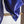 Load image into Gallery viewer, Royal blue polka dot
